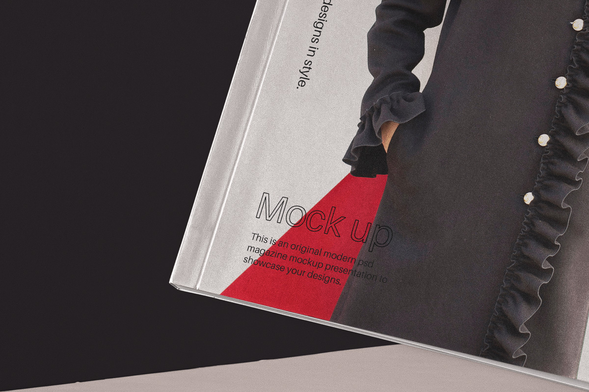 Cover Gravity Psd Magazine Mockup Psd Mock Up Templates