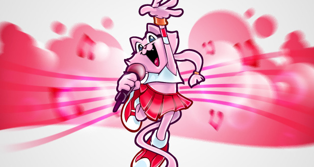 Cartoon Vector Animal Rockband 02