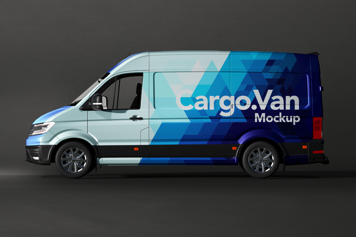 Download Psd Vinyl Van Wrapping Mockup Vol3 Psd Mock Up Templates Pixeden