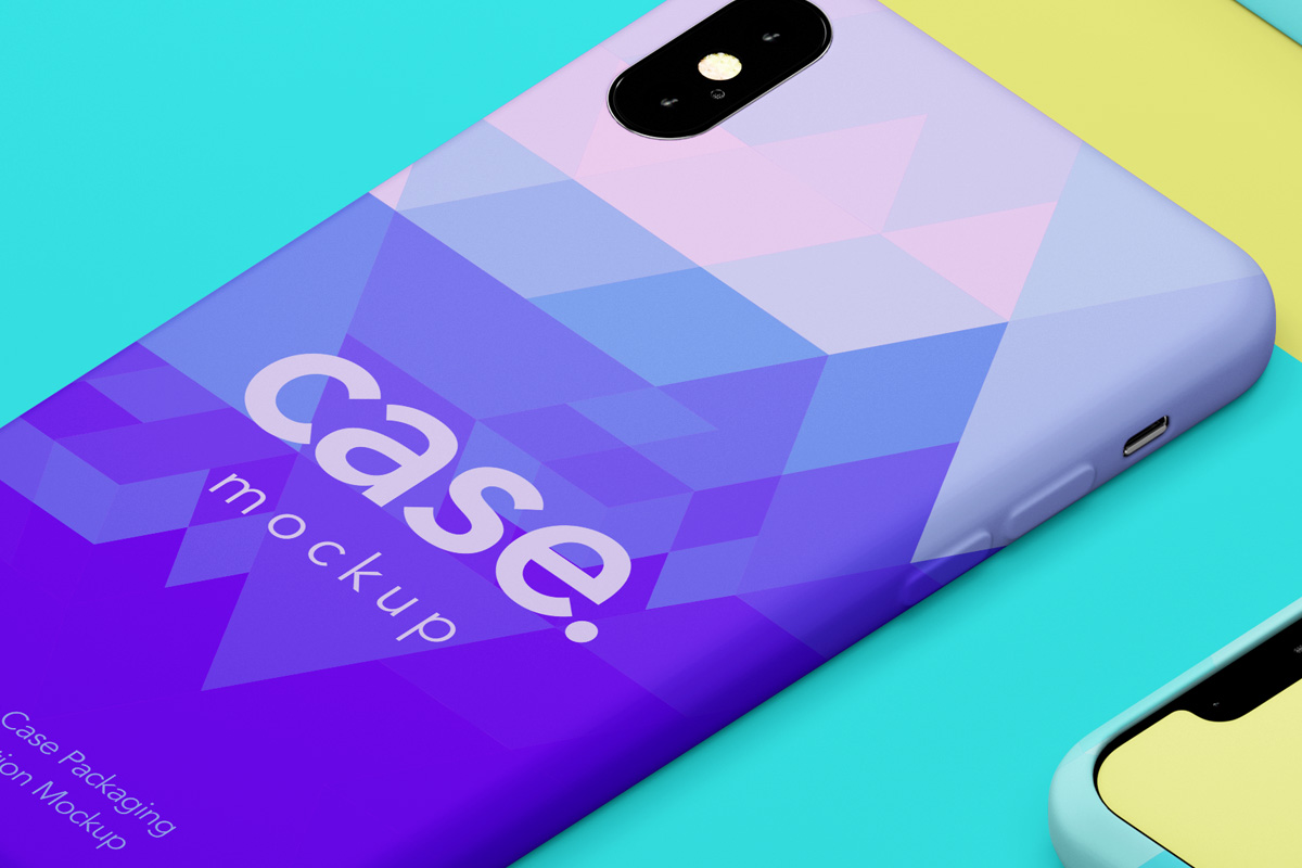 Iphone Xs Case Mockup Uxfree Com