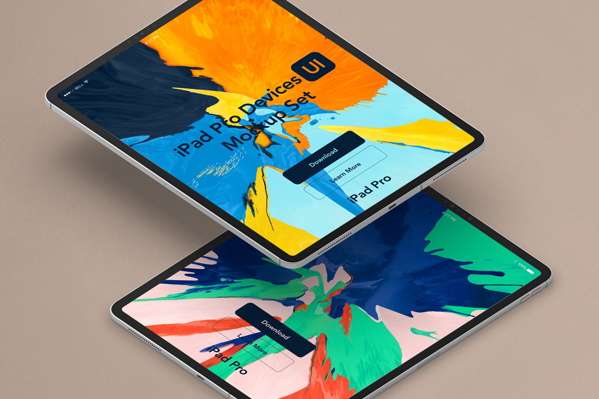 Download Perspective Psd iPad Pro Mockup | Psd Mock Up Templates ...