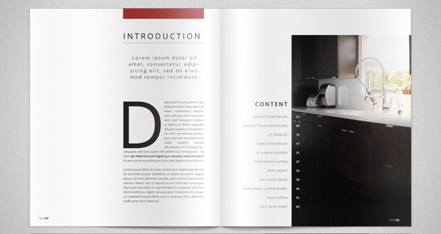 Modern Catalog Magazine Template Catalog Templates Pixeden Modern Catalog Magazine Template Catalog Templates Pixeden