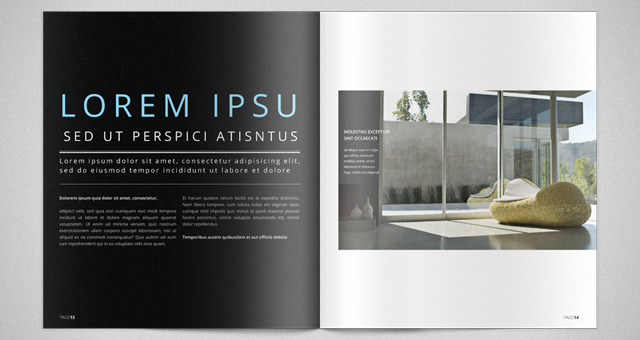 Modern Catalog Magazine Template Catalog Templates Pixeden