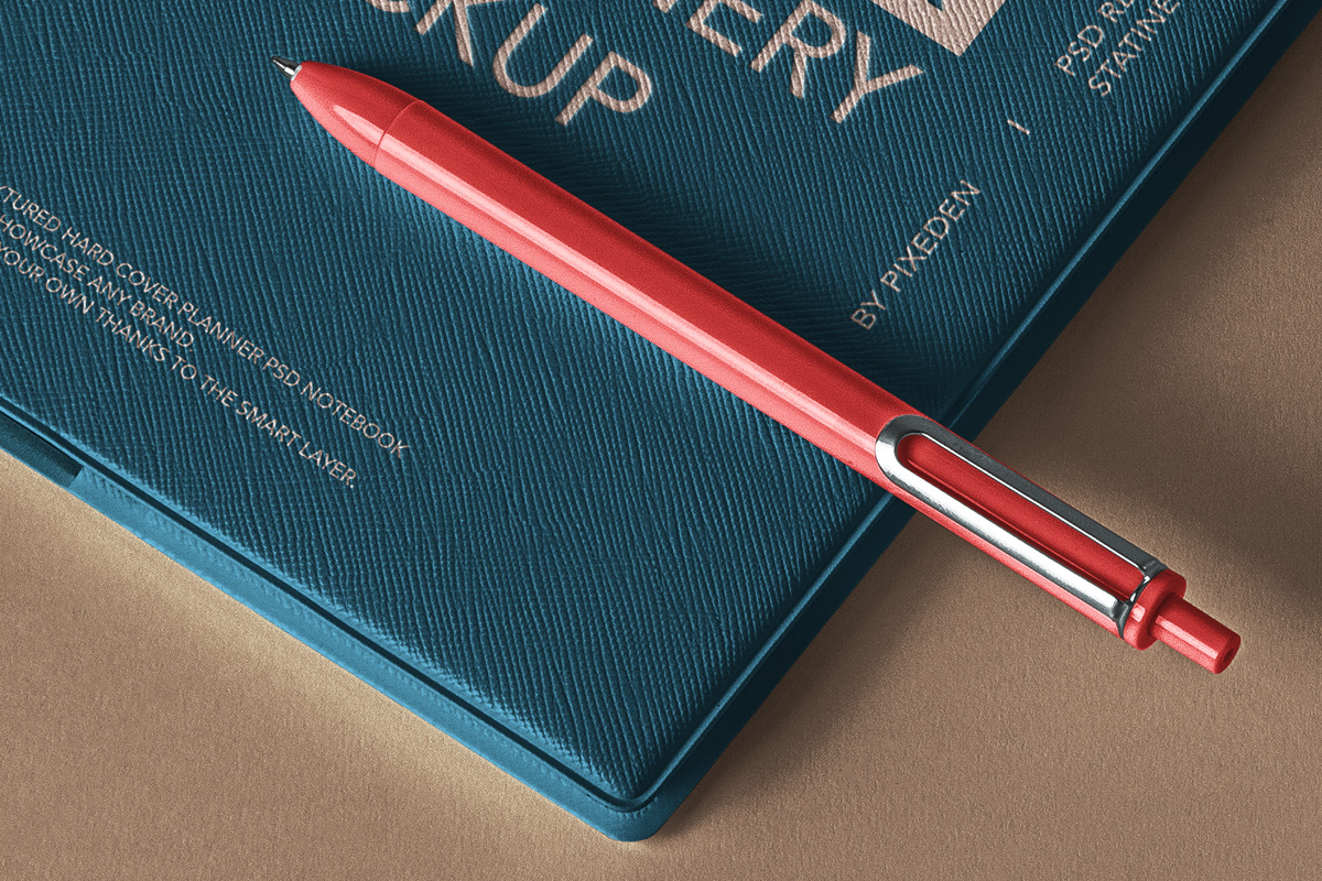 Download Planner Psd NoteBook Mockup Vol2 | Psd Mock Up Templates | Pixeden