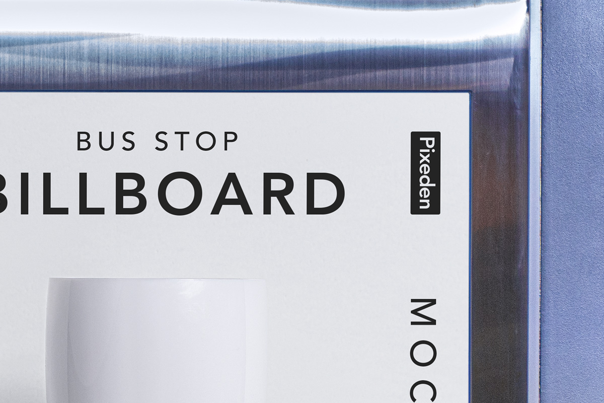 Download Bus Stop Psd Billboard Mockup | Psd Mock Up Templates | Pixeden
