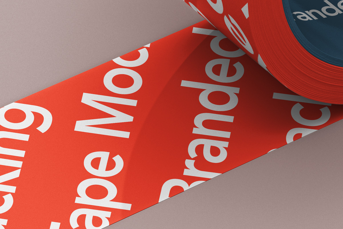 Download Branded Psd Packing Tape Mockup 2 Psd Mock Up Templates Pixeden PSD Mockup Templates
