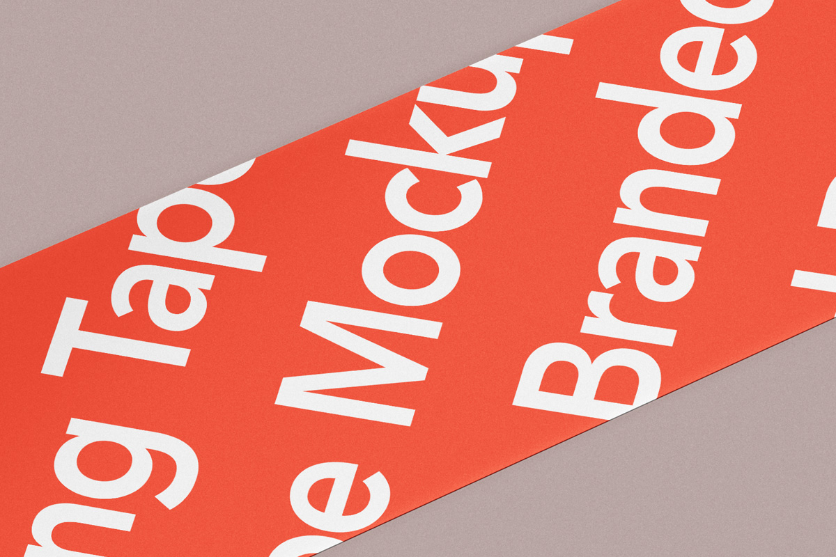 Download Branded Psd Packing Tape Mockup 2 Psd Mock Up Templates Pixeden