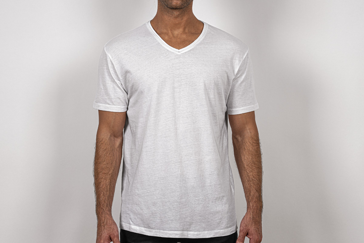 Download V-Neck Psd T-Shirt Mockup Scene | Psd Mock Up Templates ...