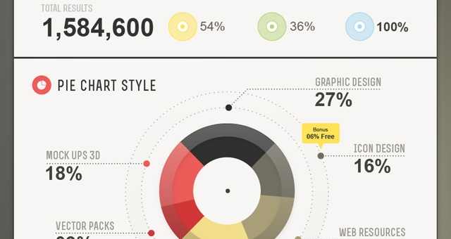 infographic vector elements vol2 vector objects pixeden
