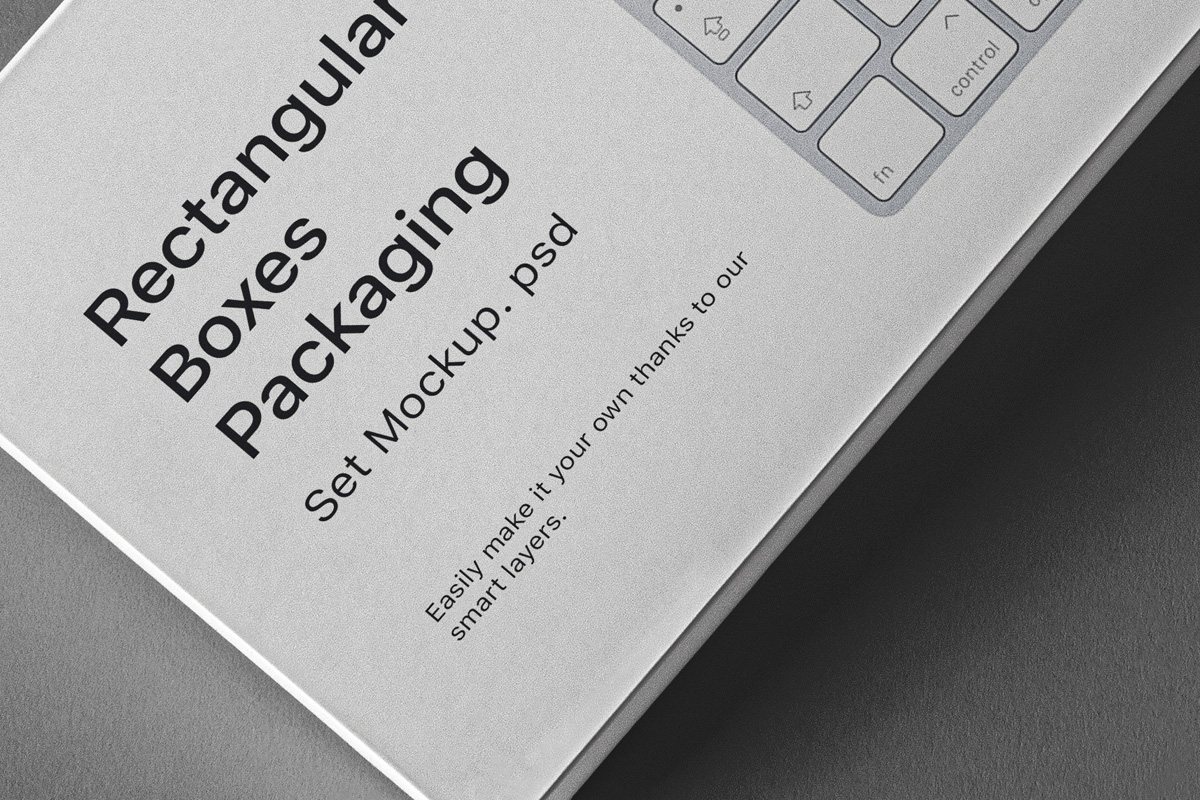 Download Psd Rectangular Box Packaging Mockup | Psd Mock Up ...