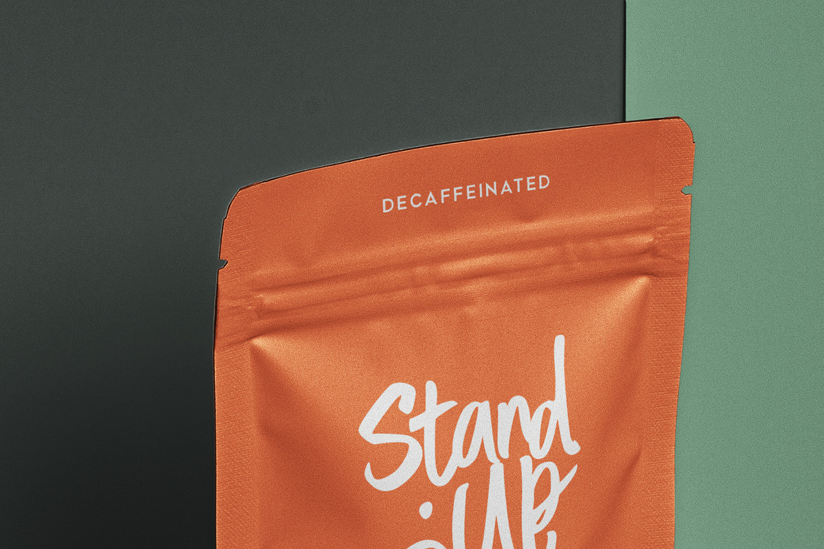 Yellowimages Mockups Stand-Up Pouch Packaging Mockup Free PNG
