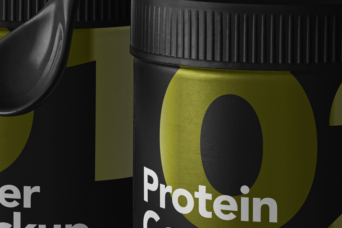 Protein Psd Container Mockup Set | Psd Mock Up Templates | Pixeden