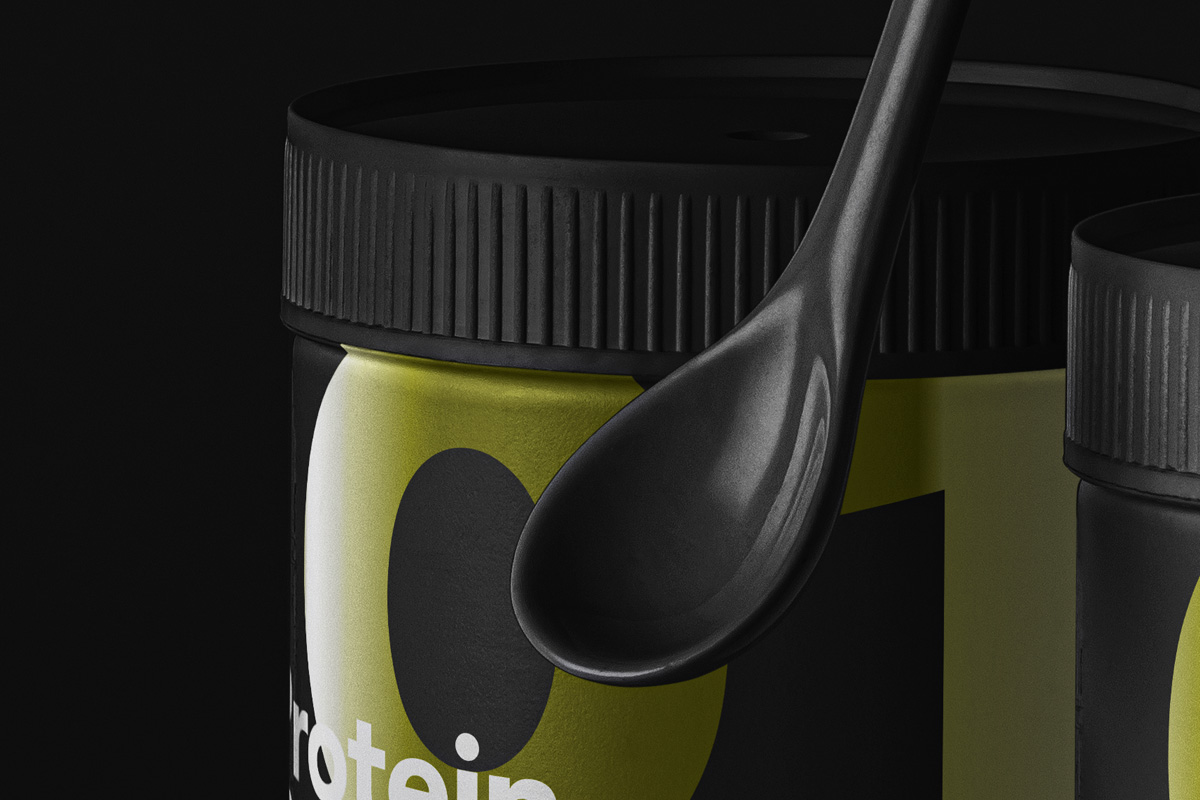 Download Protein Psd Container Mockup Set | Psd Mock Up Templates ...