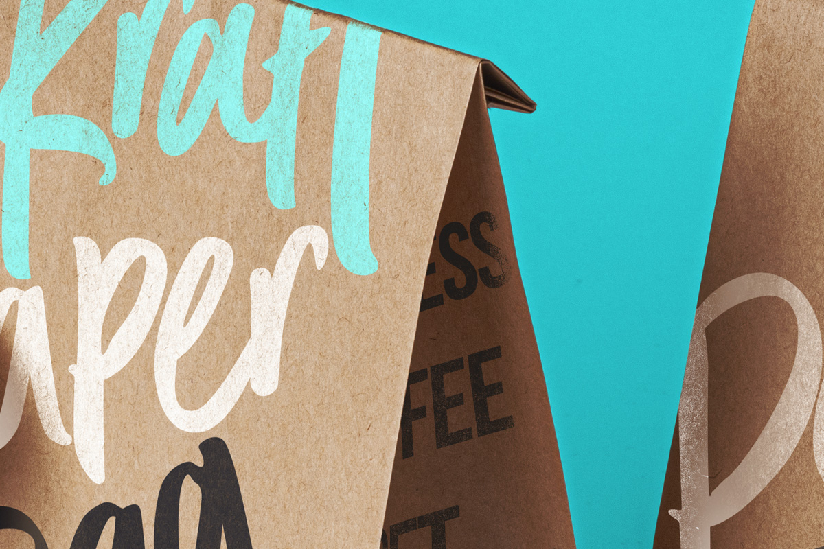 Download Kraft Paper Psd Coffee Bag Mockup | Psd Mock Up Templates ...