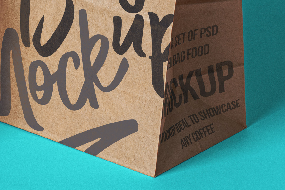 Download Kraft Paper Psd Coffee Bag Mockup | Psd Mock Up Templates ...