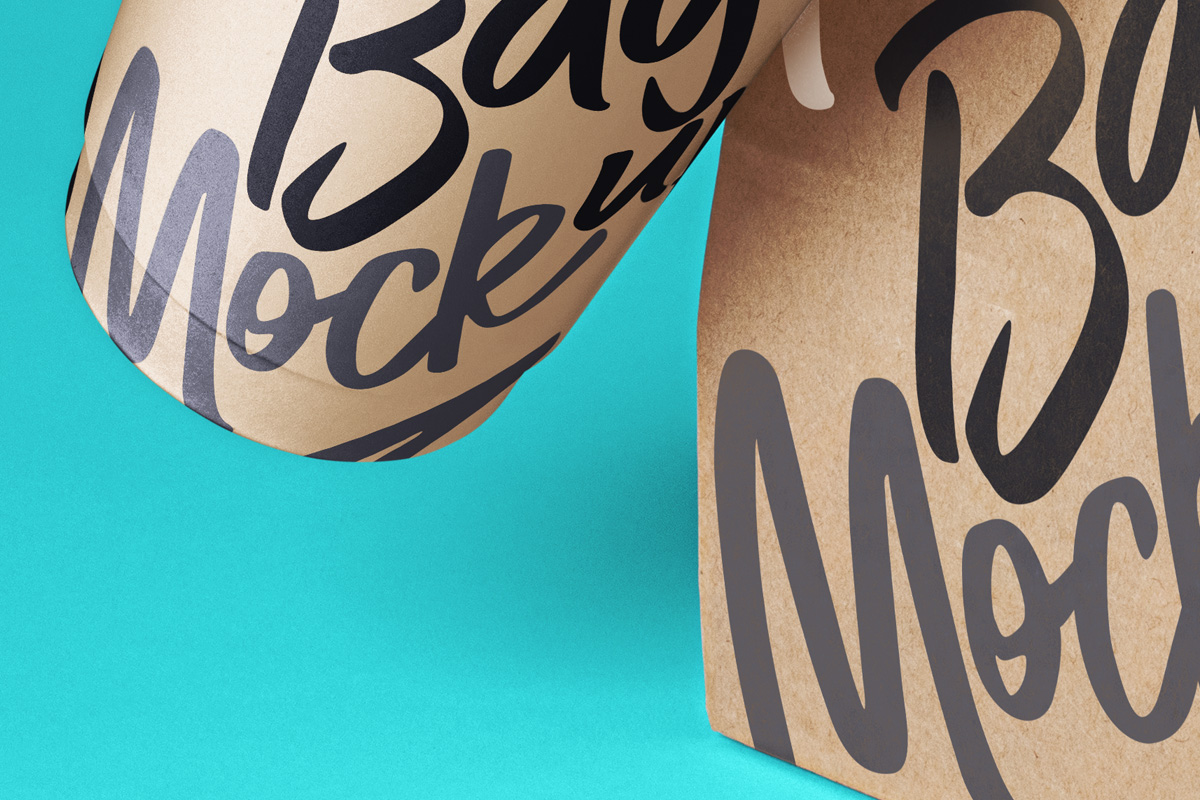 Download Kraft Paper Psd Coffee Bag Mockup | Psd Mock Up Templates ...