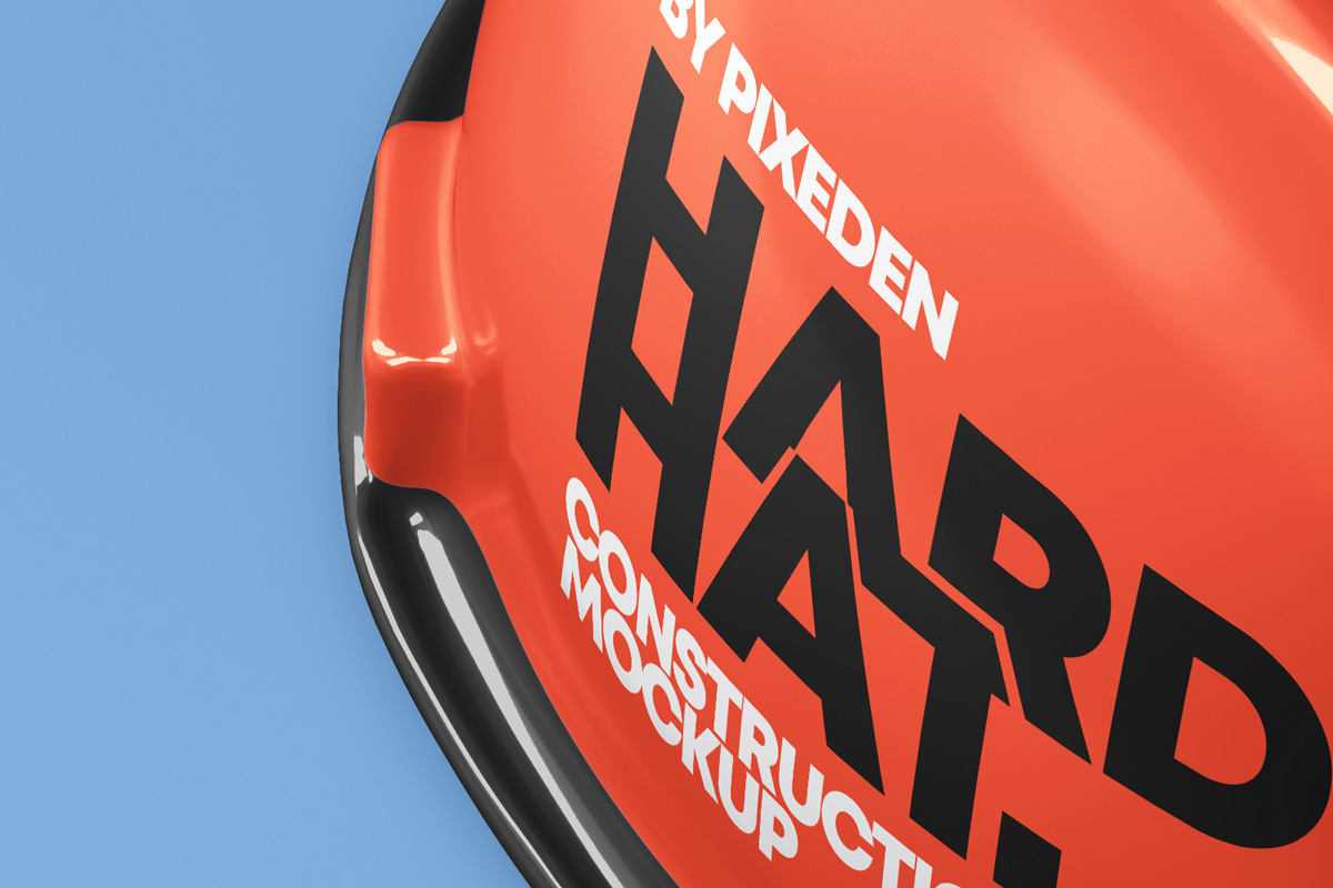 Download Psd Hard Hat Security Mockup | Psd Mock Up Templates | Pixeden