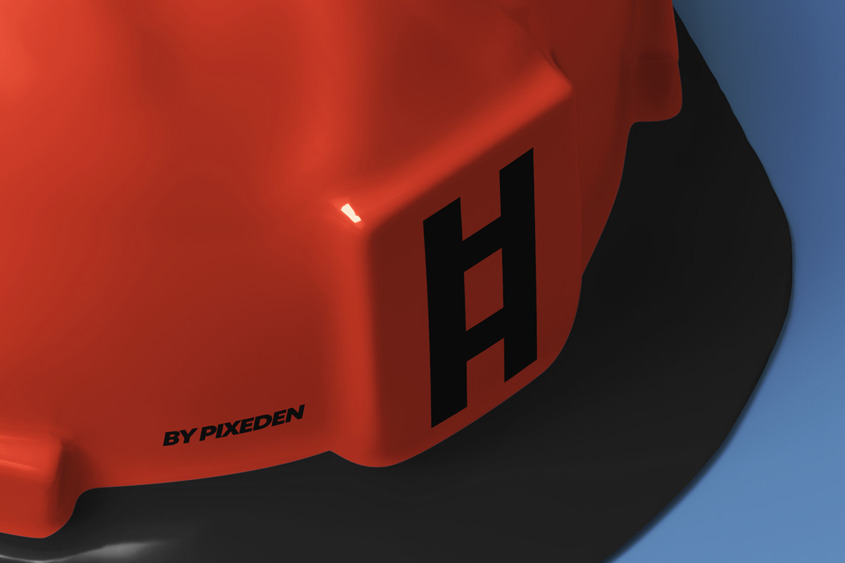 Download Psd Hard Hat Security Mockup | Psd Mock Up Templates | Pixeden