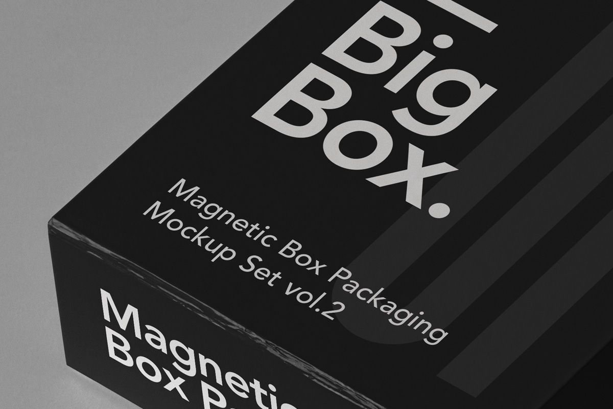 Download Magnetic Psd Box Packaging Mockup Set 2 | Psd Mock Up Templates | Pixeden