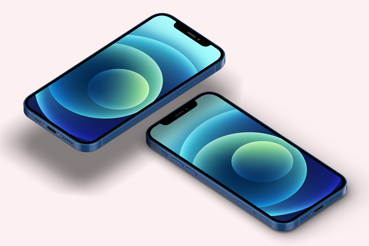 Download Perspective Psd Iphone 12 Mockup Set | Psd Mock Up ...
