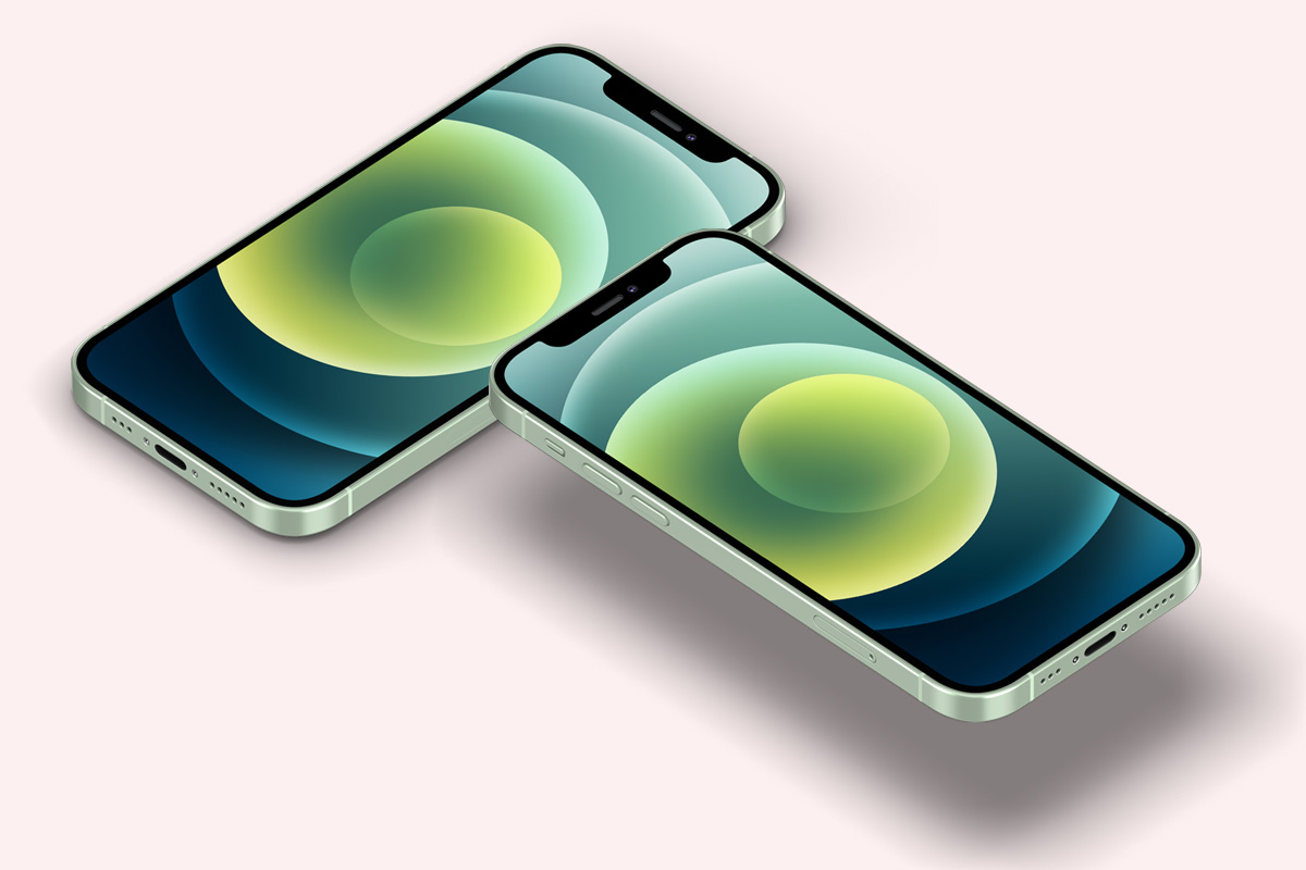 Download Perspective Psd Iphone 12 Mockup Set | Psd Mock Up ...