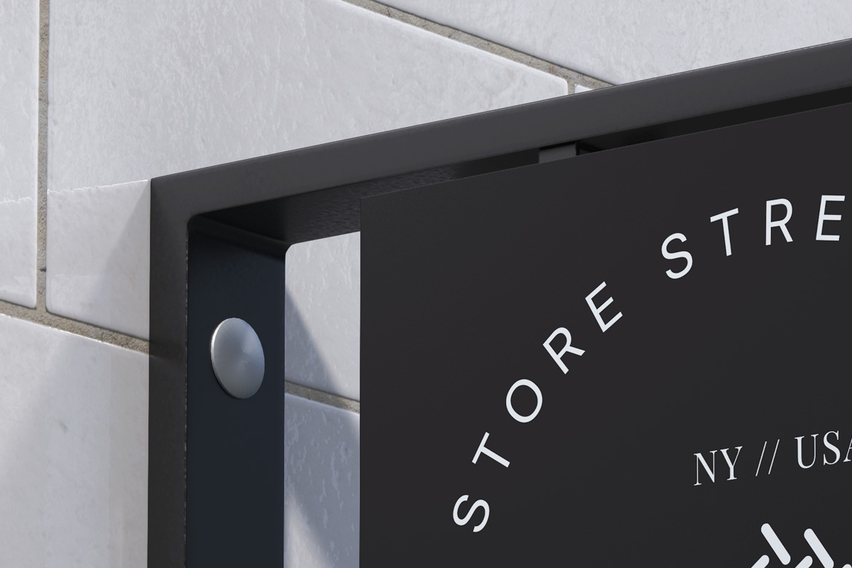 Download Street Sign Store Signage Psd Mockup | Psd Mock Up ...