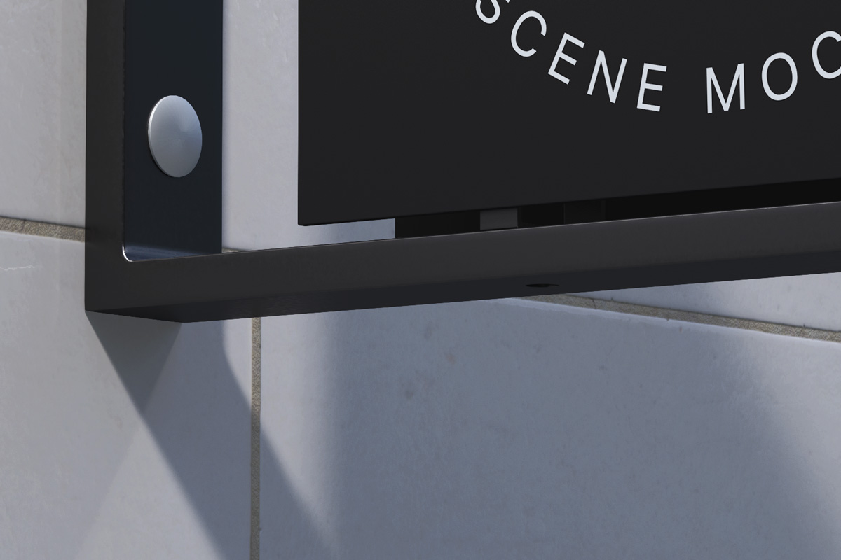 Street Sign Store Signage Psd Mockup Psd Mock Up Templates Pixeden