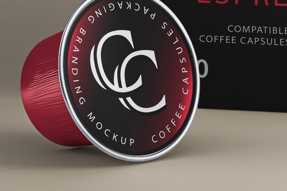 Download Coffee Pods Psd Packaging Mockup | Psd Mock Up Templates | Pixeden