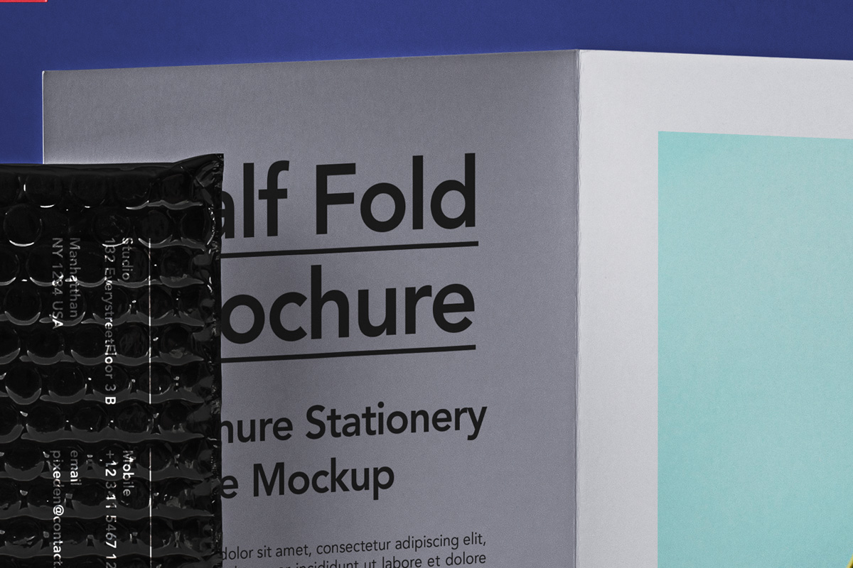 Download Stationery Psd Brochure Envelope Mockup | Psd Mock Up Templates | Pixeden
