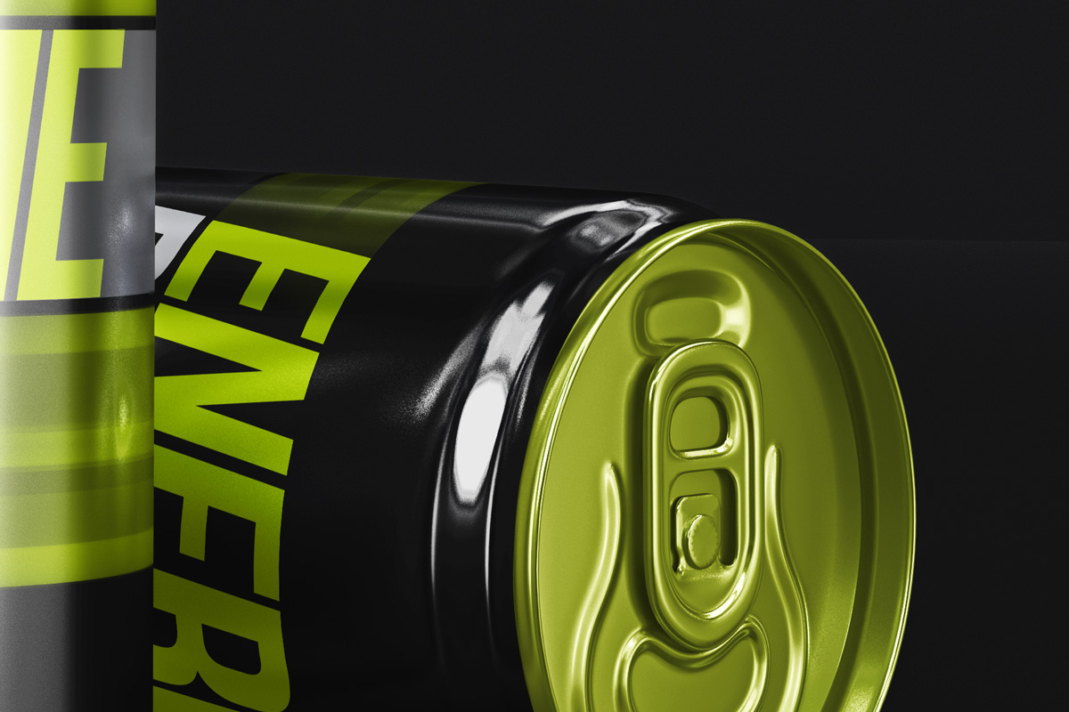 Download Energy Drink Psd Can Metal Mockup | Psd Mock Up Templates ...