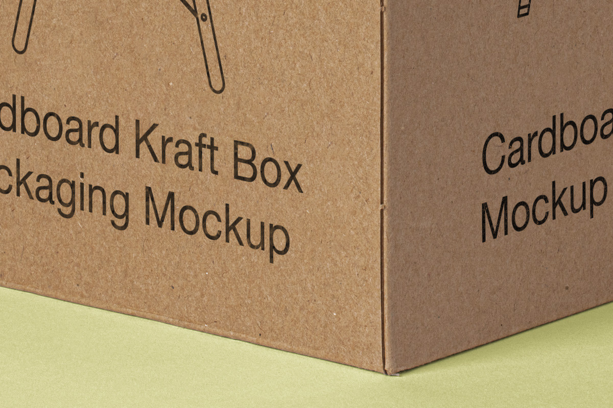 Download Cardboard Psd Box Packaging Mockup Psd Mock Up Templates Pixeden