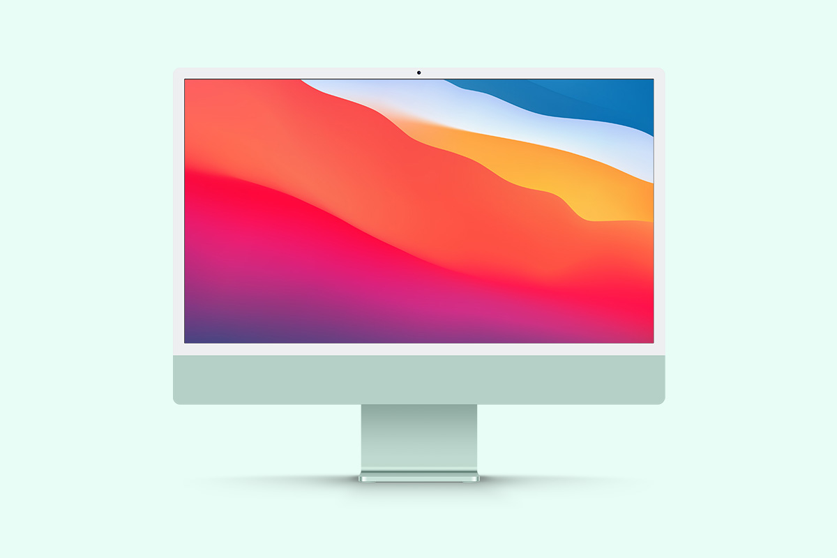 Download New Psd Imac 24 Mockup Psd Mock Up Templates Pixeden