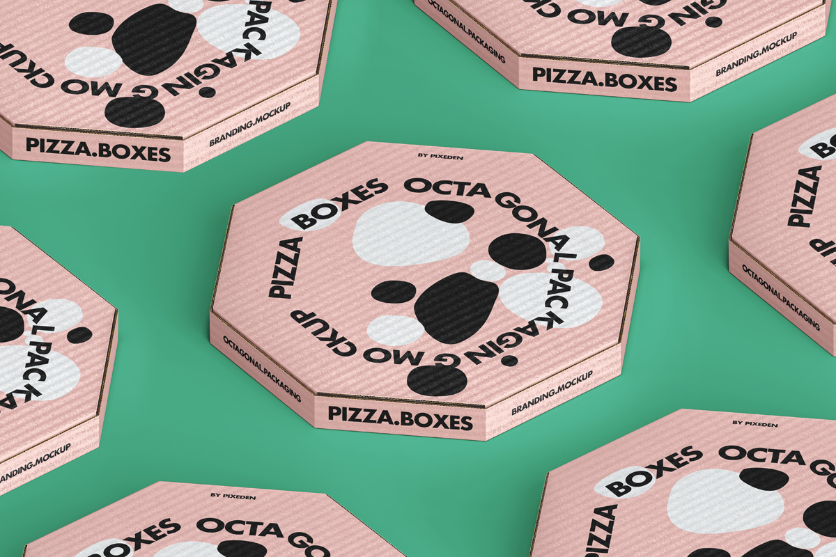 Pizza Box Mockup