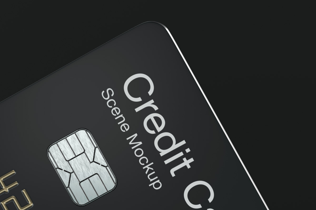 Psd Credit Card Mockup Scene Vol3 | Psd Mock Up Templates | Pixeden