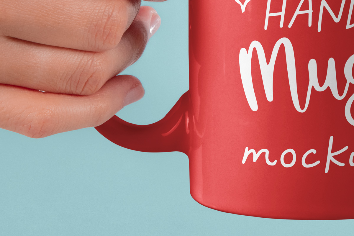 Download Hand Holding Psd Mug Mockup | Psd Mock Up Templates | Pixeden