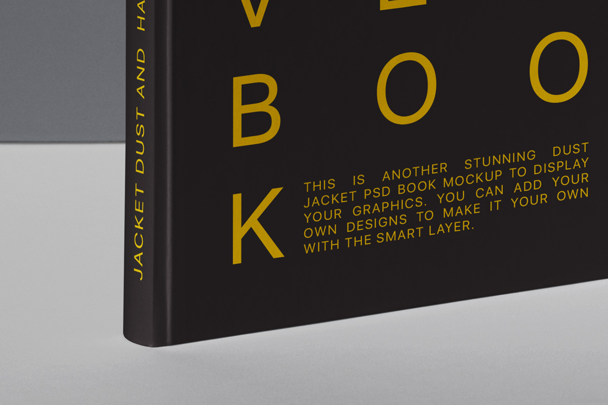 Download Dust Jacket Psd Book Mockup Set | Psd Mock Up Templates | Pixeden