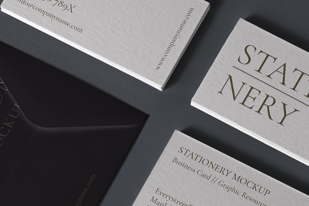 Envelope Psd Mockup Stationery Set | Psd Mock Up Templates | Pixeden