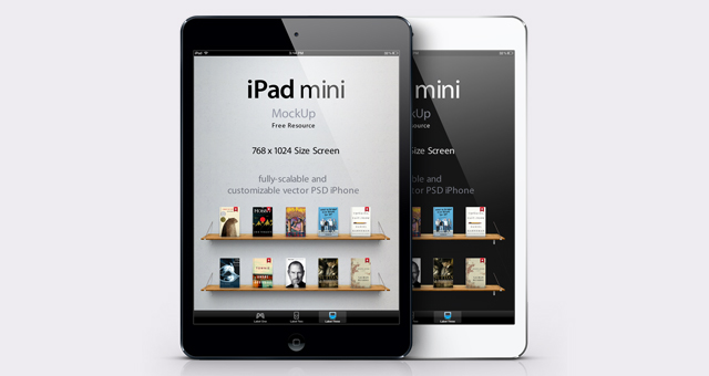 iPad Mini Psd Vector Mockup | Pixeden Club