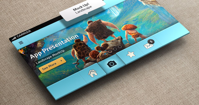 Download Perspective App Screen Mock-Up 2 | Psd Mock Up Templates ...