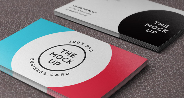 Download Psd Business Card Mock-Up Vol9 | Psd Mock Up Templates ...