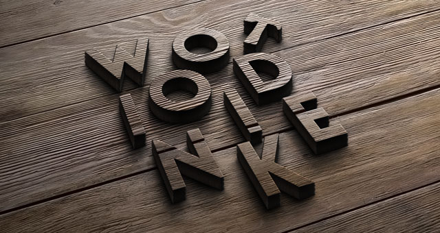 Wood Logo Mock-Up Template | Psd Mock Up Templates | Pixeden