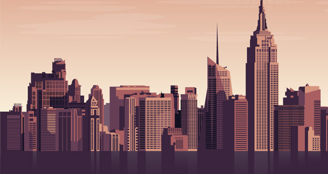 001 city vector background town vol2