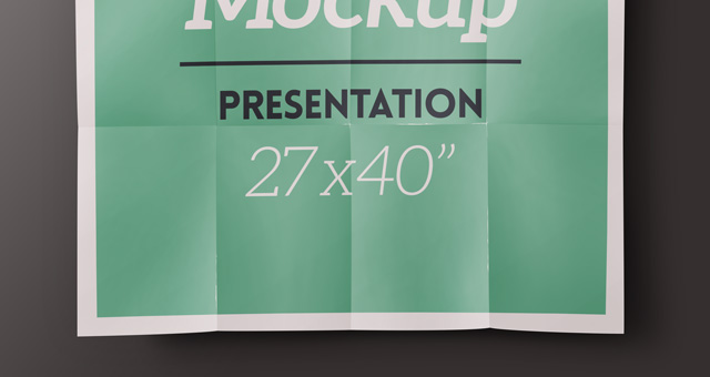 003 large poster banner mockup presentation psd