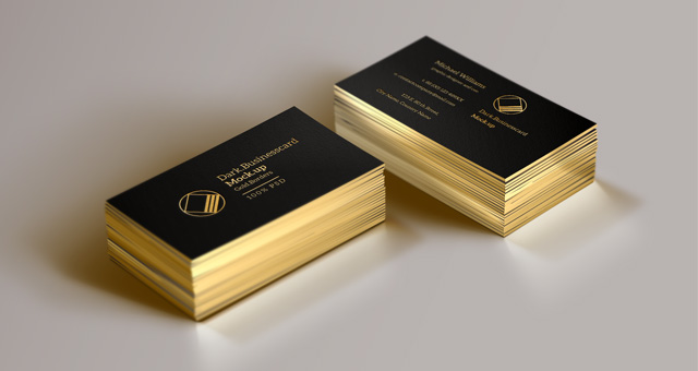 logo gold mockup Mock Psd Business Up Mock Vol13 Card Templates   Psd Up