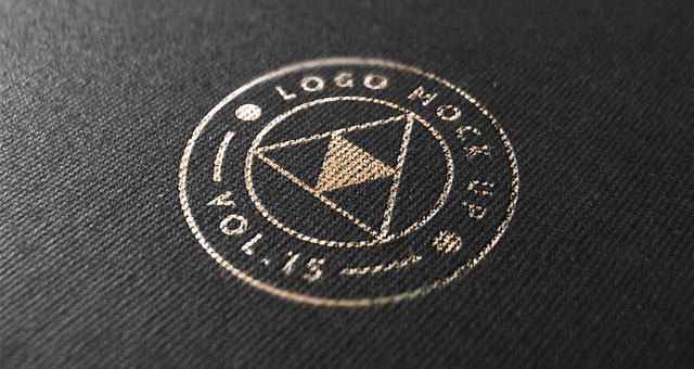 Download Gold Print Logo Mock Up Template Psd Mock Up Templates Pixeden PSD Mockup Templates