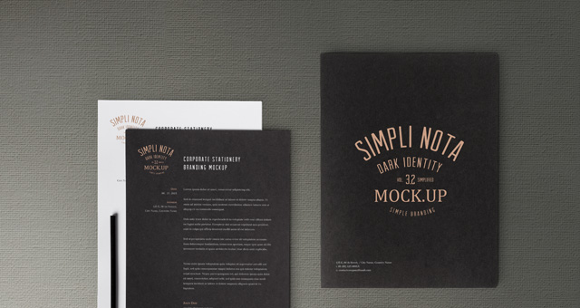 Download Stationery Branding Mock Up Vol 3 2 Psd Mock Up Templates Pixeden PSD Mockup Templates