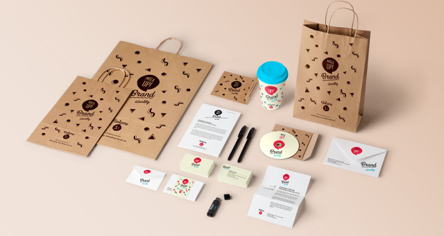 Download Stationery Branding Mock Up Vol 5 1 Psd Mock Up Templates Pixeden