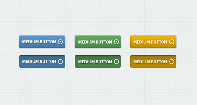 Classic Psd Web Buttons Vol 1 | Psd Web Elements | Pixeden