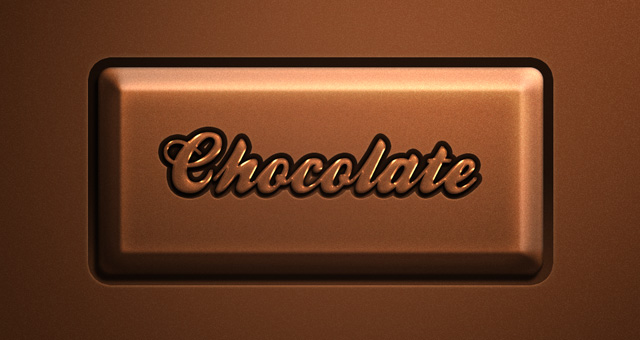 Psd Chocolate Text Effect 01