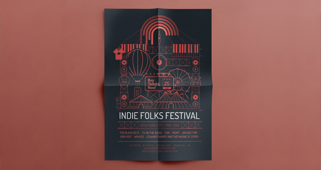event flyer background